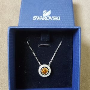 Swarovski Forever Birthstone Necklace, November